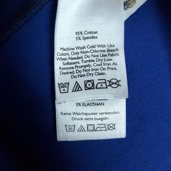 Eddie Bauer Travex Pullover Mens Large Tall Blue Gray 1/4 Zip FreeDry Athletic - Picture 6 of 16